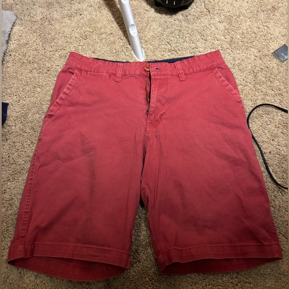 Men's Rugby University Shorts Red